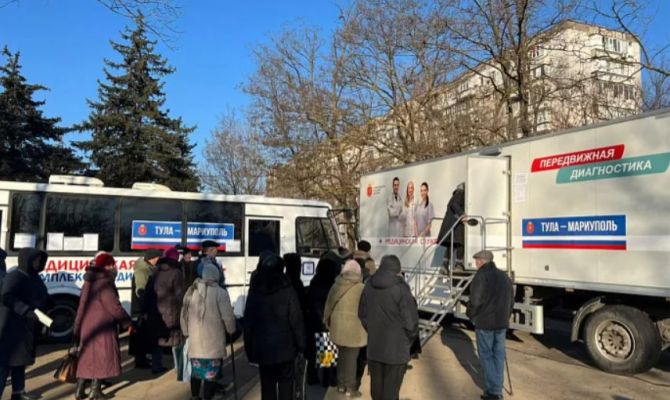 Тульские медики осмотрели около 300 жителей Мариуполя за 5 дней
