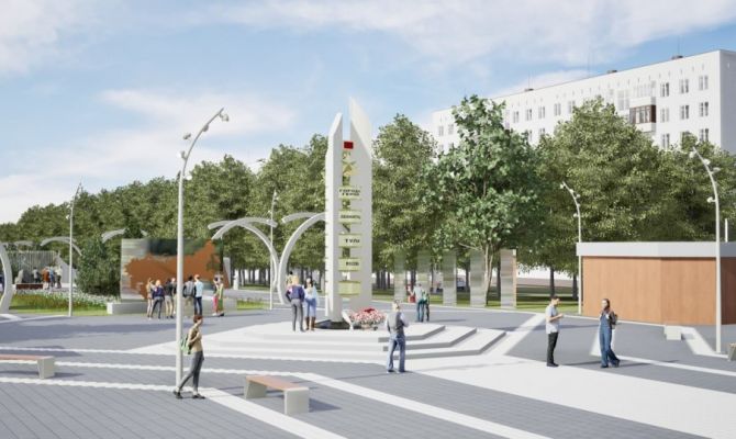 Тульская область восстановит сквер Победы в подшефном районе Мариуполя