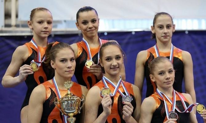 Тульские гимнастки попали в сборную России 