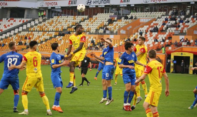 Матч "Арсенал" - "Тамбов" завершился со счетом 1:1