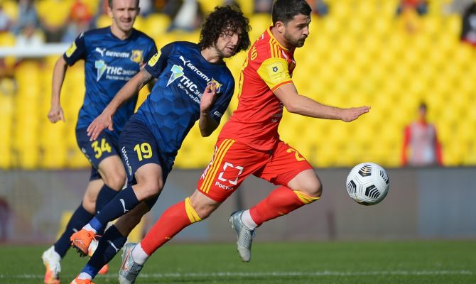 Футбольный матч "Арсенал"-"Ростов" закончился со счетом 2:3