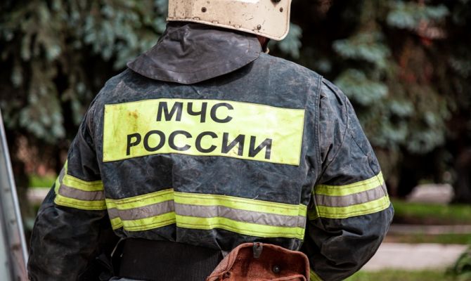 На пожаре в Кимовске пострадали мужчина и женщина