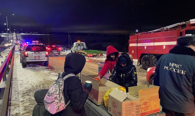 Что сейчас происходит на месте массового ДТП в Киреевском районе Тульской области