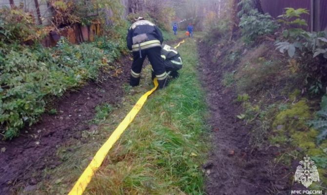 На пожаре в Белеве погиб 52-летний мужчина