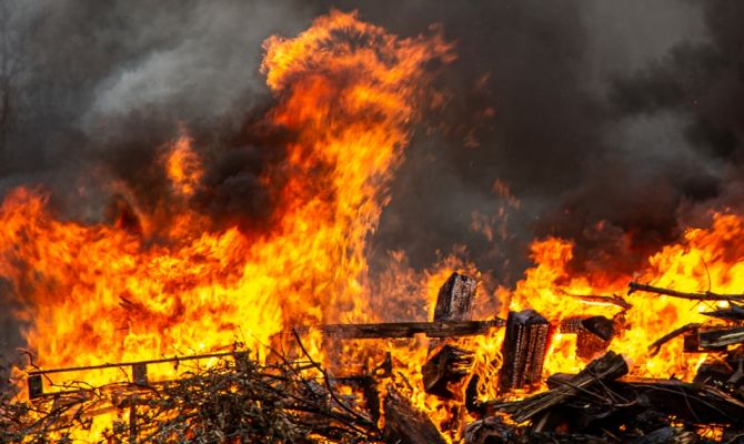 За неделю в Туле МЧС потушило 18 пожаров