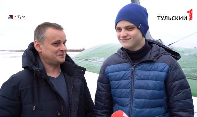 Алексей Дюмин исполнил новогоднюю мечту юного туляка