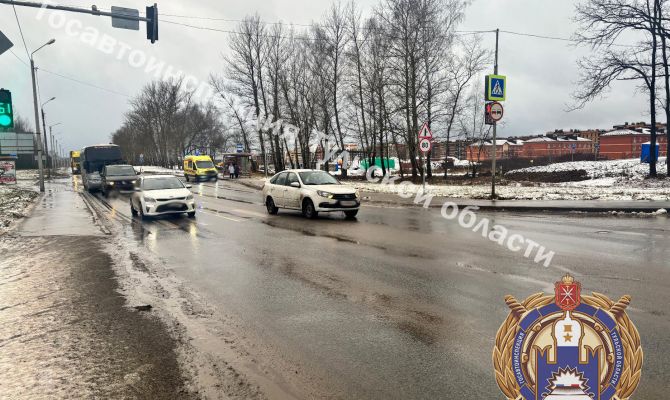 12-летнего мальчика сбили на пешеходном переходе в Туле