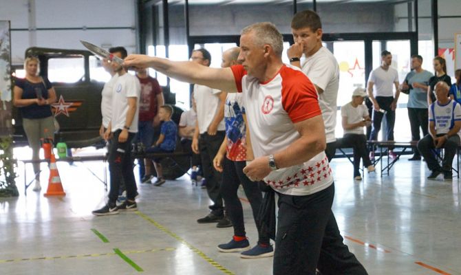 С 12 по 15 мая в Туле пройдет чемпионат ЦФО по спортивному метанию ножа