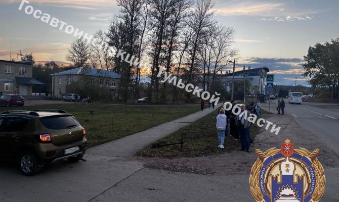 В Большой Туле 10-летний туляк на самокате попал в аварию