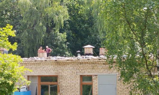 В Дубенском интернате для престарелых отремонтируют сарай 