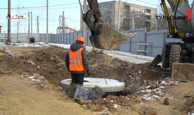 Запасной вариант: ремонт водовода в Туле позволит жителям не остаться без воды даже при авариях