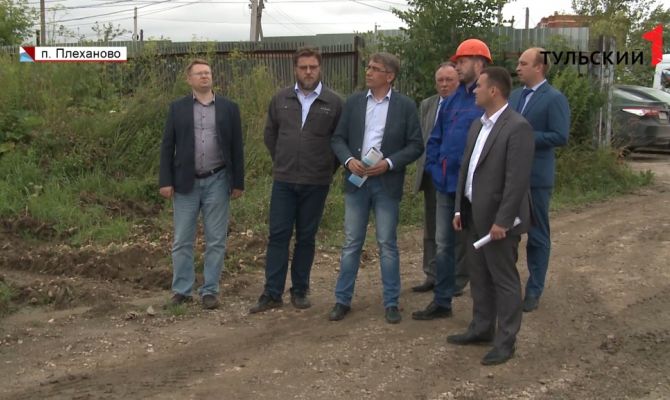 В районах Большой Тулы появятся новые системы канализации и водоподготовки