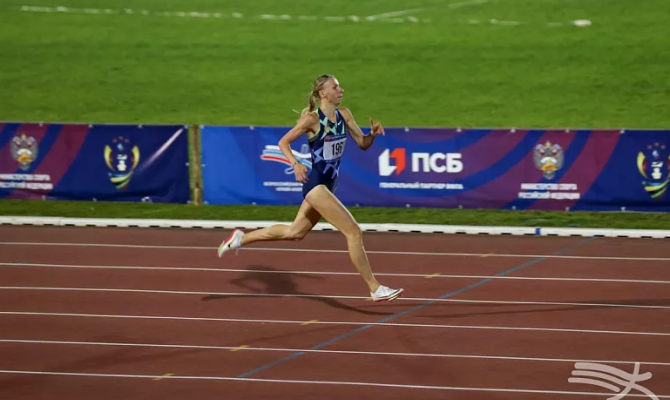 Тулячка стала серебряным призером Чемпионата России по легкой атлетике