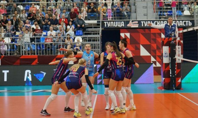 Губернатор поздравил «Тулицу» с первой победой в сезоне суперлиги