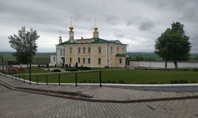 В Белеве взяли под охрану ансамбль Спасо-Преображенского монастыря