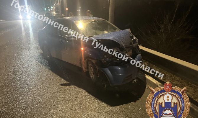 65-летний мужчина устроил ДТП в Туле на Московском шоссе