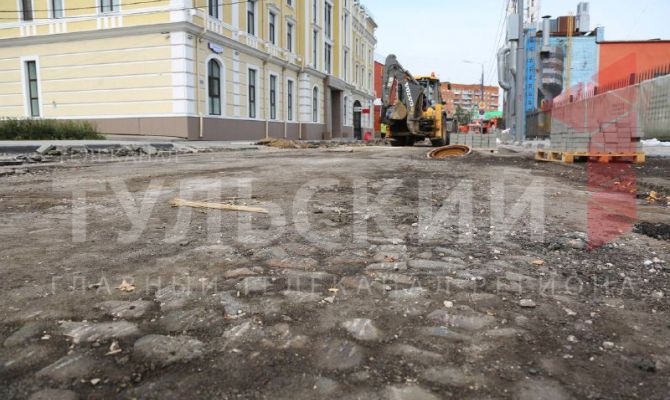 Стала известна история старой мостовой на улице Союзной в Туле