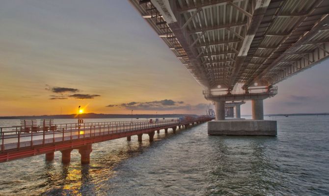 Когда откроется железнодорожное движение по Крымскому мосту