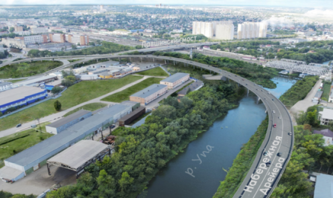 Как будет выглядеть новый мост через Упу в Туле