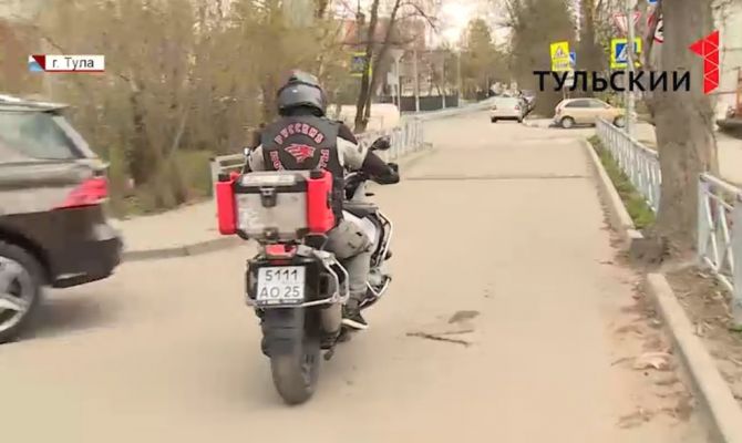Тульские байкеры в период пандемии стали волонтерами