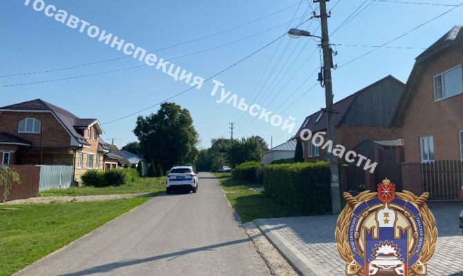 В Щекинском районе 12-летний мальчик попал в ДТП