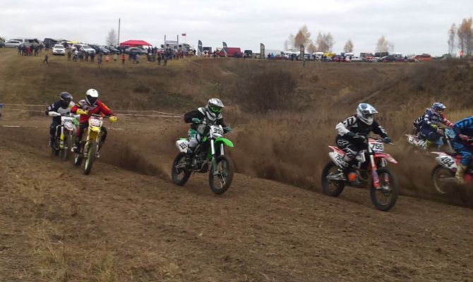 В Тульской области прошли Всероссийские соревнования по мотокроссу
