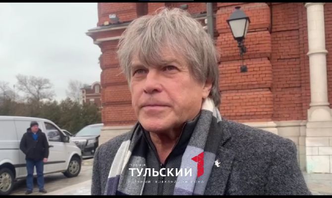 Певец Алексей Глызин приехал в Тулу проститься с Сергеем Пахомовым