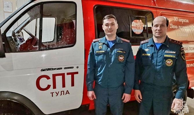 В Туле спасли женщину с балкона на 12-м этаже