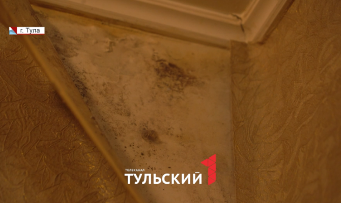 В Туле второй год подряд протекает многоэтажка: кто возместит жильцам ущерб
