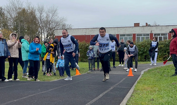 В Туле прошел фестиваль "На ГТО вместе с папой"