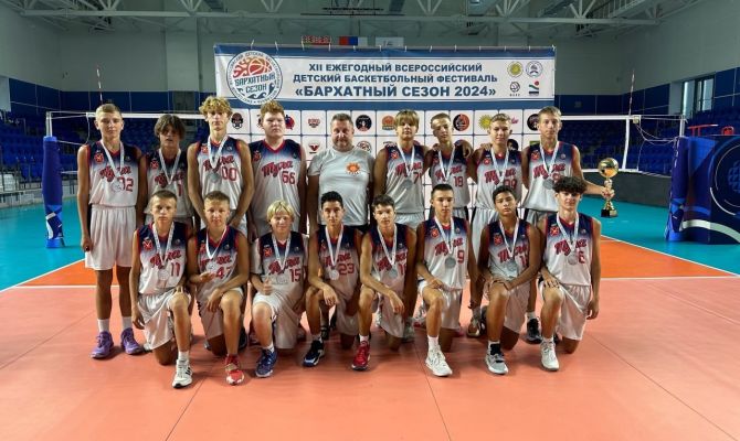 Туляки завоевали серебро Всероссийского фестиваля по баскетболу