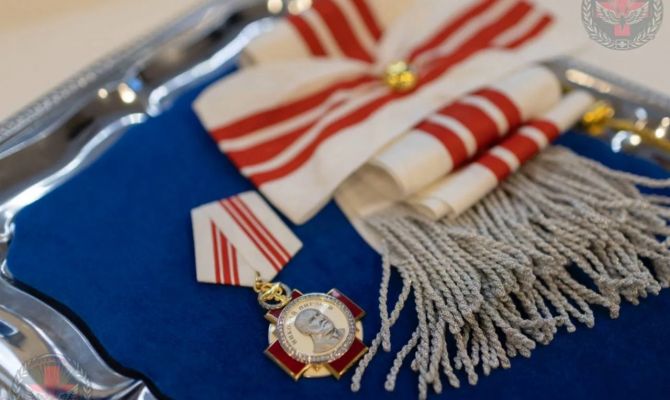 Дмитрий Миляев поздравил медотряд тульского ВДВ с присвоением Ордена Пирогова