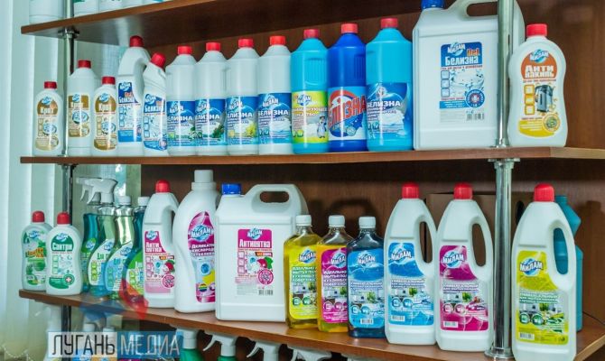В Тульскую область начали поставлять бытовую химию из ЛНР