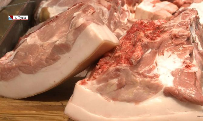 В Туле изменились цены на свинину 