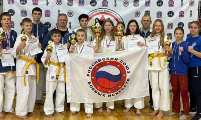 Туляки заняли призовые места на чемпионате по киокусинкаю