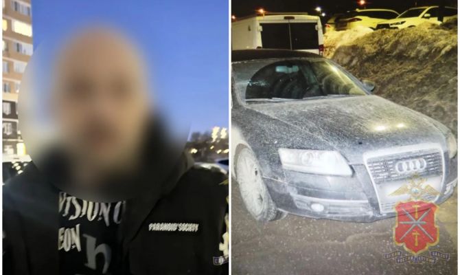 Туляк угнал у соседа "Ауди А6" за 500 тысяч рублей