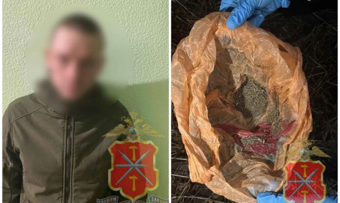 В Заокском районе пьяный водитель квадроцикла выбросил 6,76 грамм марихуаны