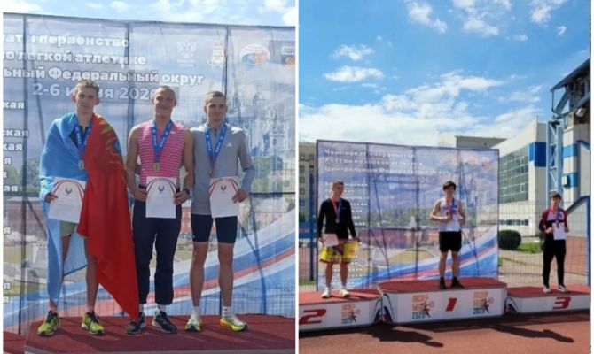 Легкоатлеты из Тулы завоевали медали на чемпионате и первенстве ЦФО в Смоленске