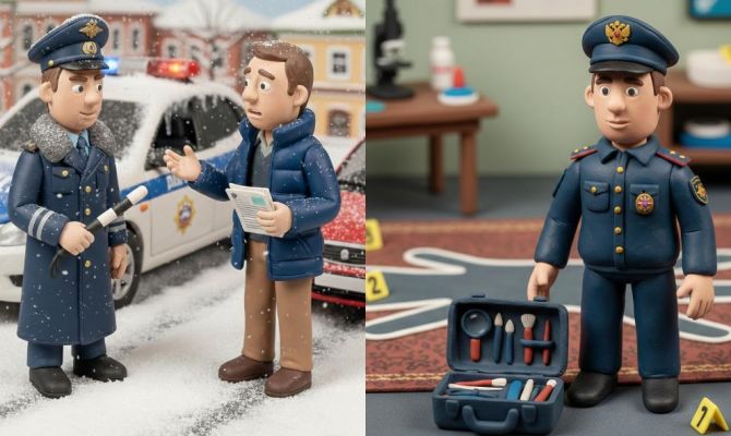 Тульская полиция переместилась в пластилиновый мир с помощью ИИ