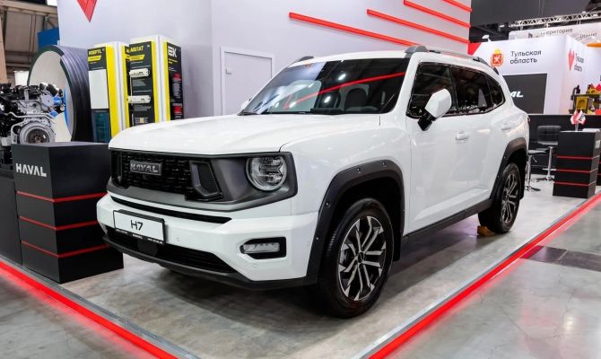 Обновленный кроссовер Haval H7 показали на стенде Тульской области на "Иннопроме - 2026"