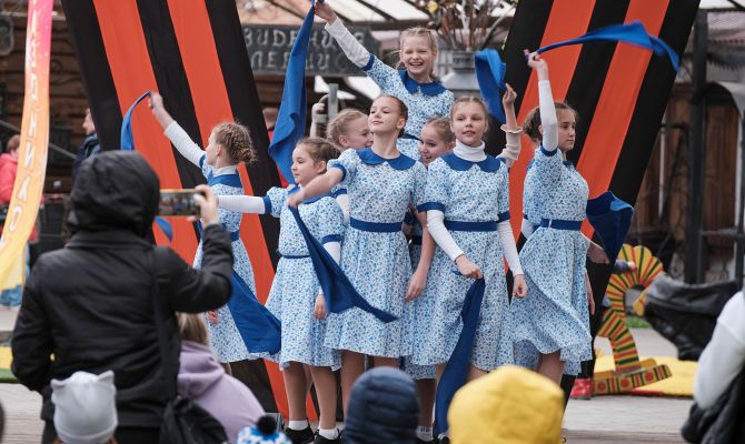 Накануне Дня Победы в Туле воссоздали атмосферу фронтовых лет