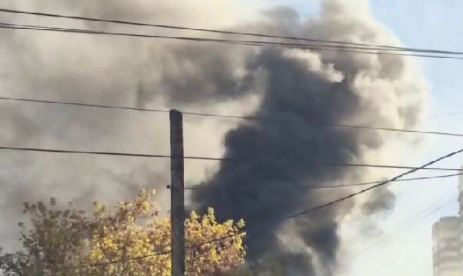Туляков 7 октября напугал столб черного дыма над городом