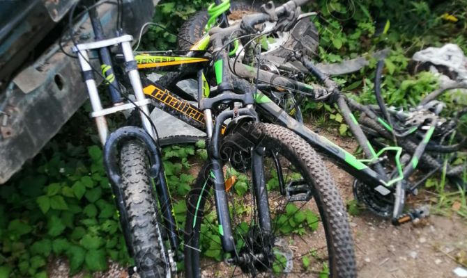 В Алексине пьяный водитель сбил двух велосипедистов и скрылся с места  ДТП