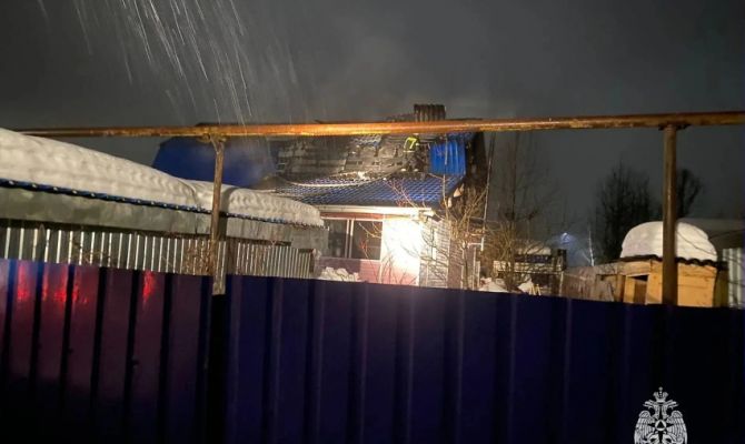 Пять пожаров потушили в Тульской области 14 февраля