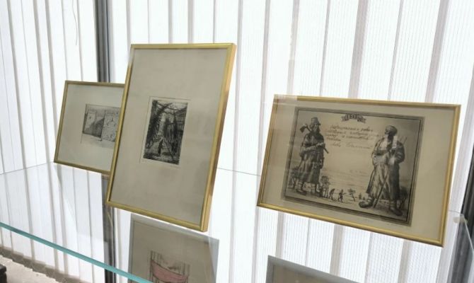 В Выставочном зале Тулы открылась выставка тульского художника Михаила Шейнина