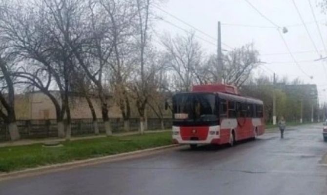 На улицы Горловки вышли троллейбусы из Тулы