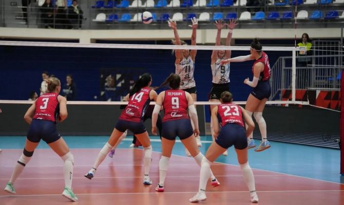 Тульские волейболистки попали в полуфинал Кубка России