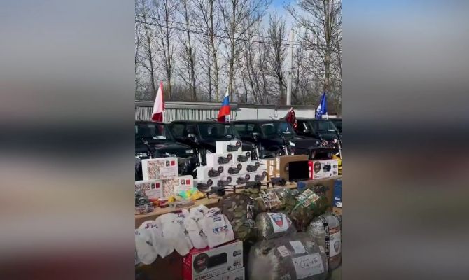 Туляки отправили автомобилями около 800 тонн груза в зону СВО