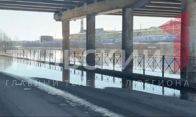 На Набережной Дрейра в Туле ограничили движение автомобилей