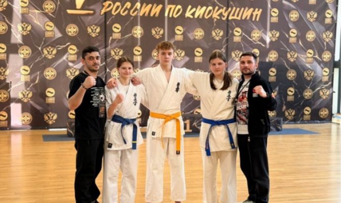 Спортсмены из Тулы привезли шесть медалей с соревнований по киокушин